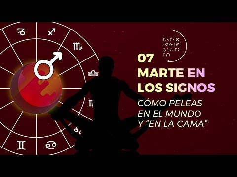 Video: Cómo Determinar Qué Signo Es Marte