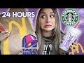 Letting The Person In FRONT Of Me DECIDE What I Eat For 24 Hours | YesHipolito