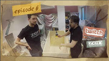 Zen Studios Builds a Digital Pinball Cabinet - Episode 6 - Backbox & Fun with glue