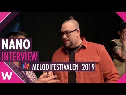 Nano "Chasing Rivers" Interview @ Melodifestivalen 2019 | wiwibloggs