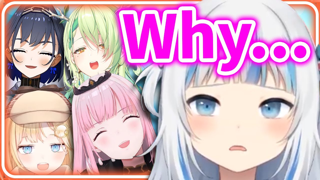 Gura thought she would get it but 【HololiveEN】