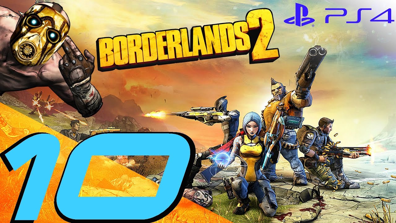 Borderlands 2 Ps4 60fps Walkthrough Part 10 Mine All Mine Train Robbery Youtube