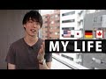 10年間、海外で育った自分の生い立ちを語る。