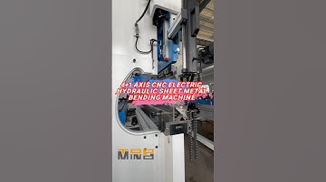 WE67K-SVP 4+1 Axis CNC Electric Hydraulic Sheet Metal Bending Machine. #pressbrake #bendingmachine