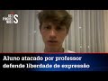 Exclusivo: Conversamos com o aluno que foi humilhado pelo professor por defender o agro