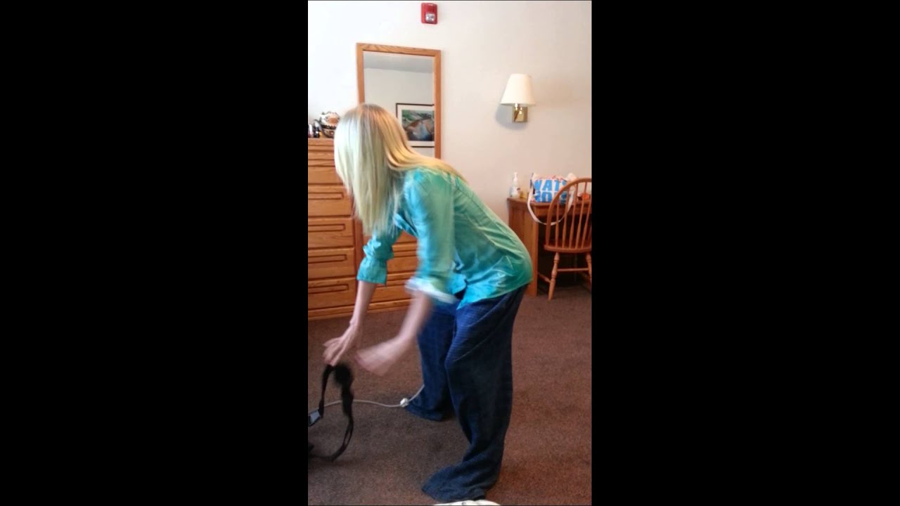 Alyssa's still got it with a bad leg.