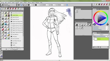 Making your own Custom Brush Palette in Corel Painter 12