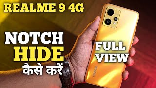 How To Hide Notch In Realme 9 4G | FULL DISPLAY VIEW I REALME @akstech4u screenshot 4