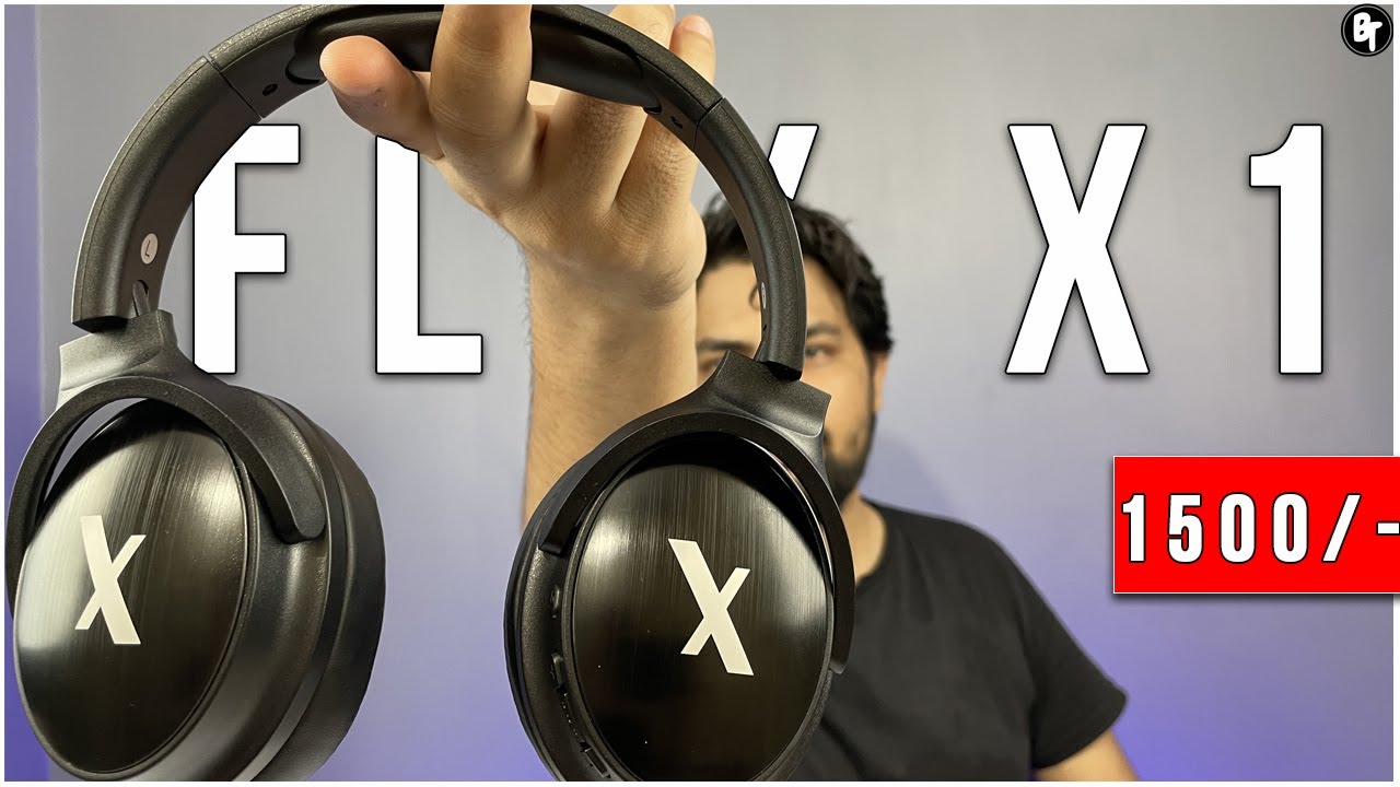 Flix Beetel X1 Headphones Unboxing First Impression⚡⚡⚡ Best Over