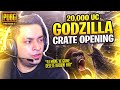 $20,000 UC Godzilla vs Kong Crate Opening With My Son - PUBG Mobile @PUBG MOBILE Pakistan Official