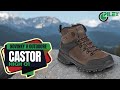 Video: Členková turistická a trekingová obuv CASTOR HIGH O1