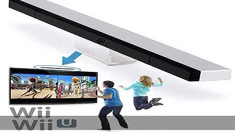 Wireless Sensor Bar for Wii, SOONORY Replacement Wii Infrared IR Ray Motion Dolphin Sensor Signal R