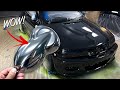 Spraying a Car in CHROME Peelable Paint (INSANE)