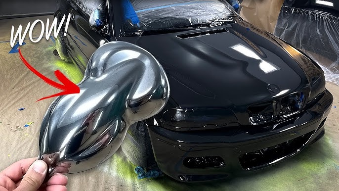 World's Blackest Paint and Sparkles Make a Car Look Like the Night Sky