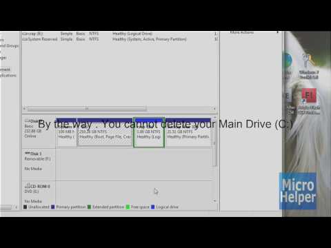 How to Delete a Partition on Windows 7 hqdefault