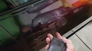 Opening a Kia EV6 door handle - passenger side