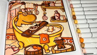 Cozy Friends Color With Me
