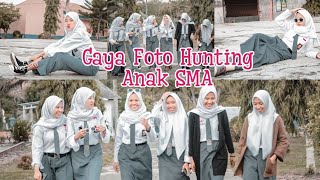 Gaya Foto Hunting Anak SMA Kekinian