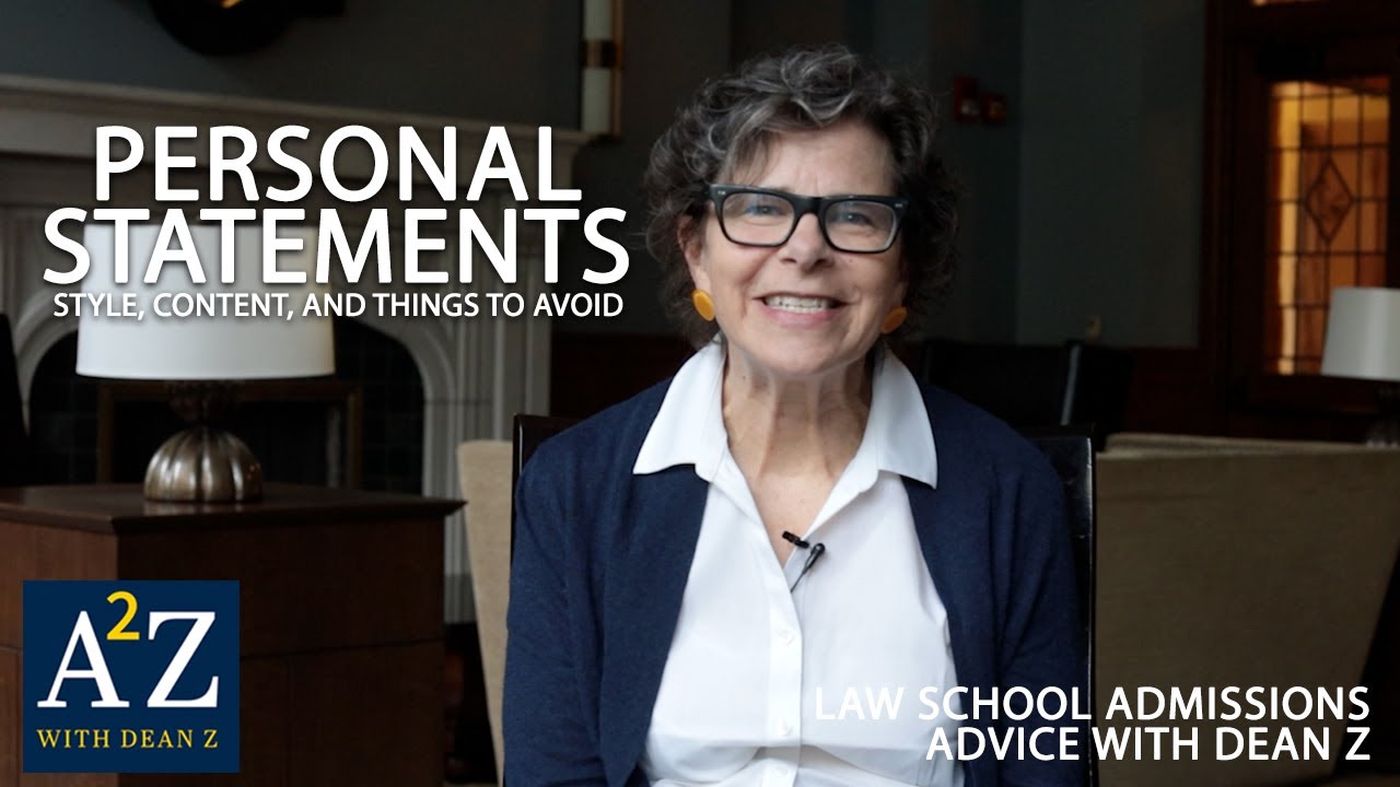 A2Z S5 E04: Personal Statements