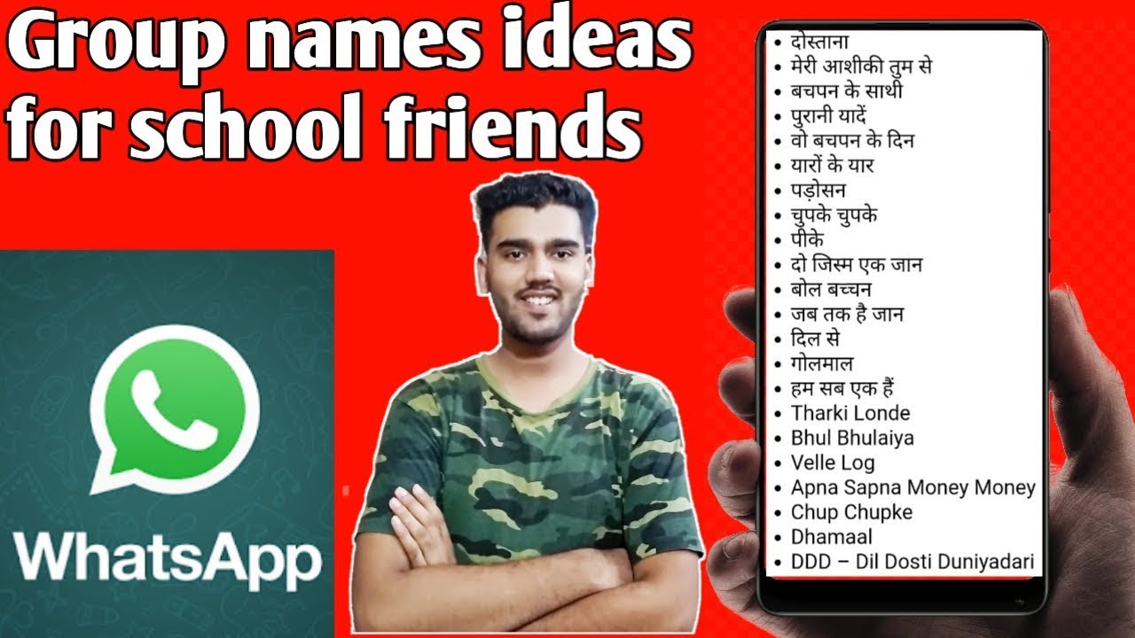 School Friends Whatsapp Group Names For Girls