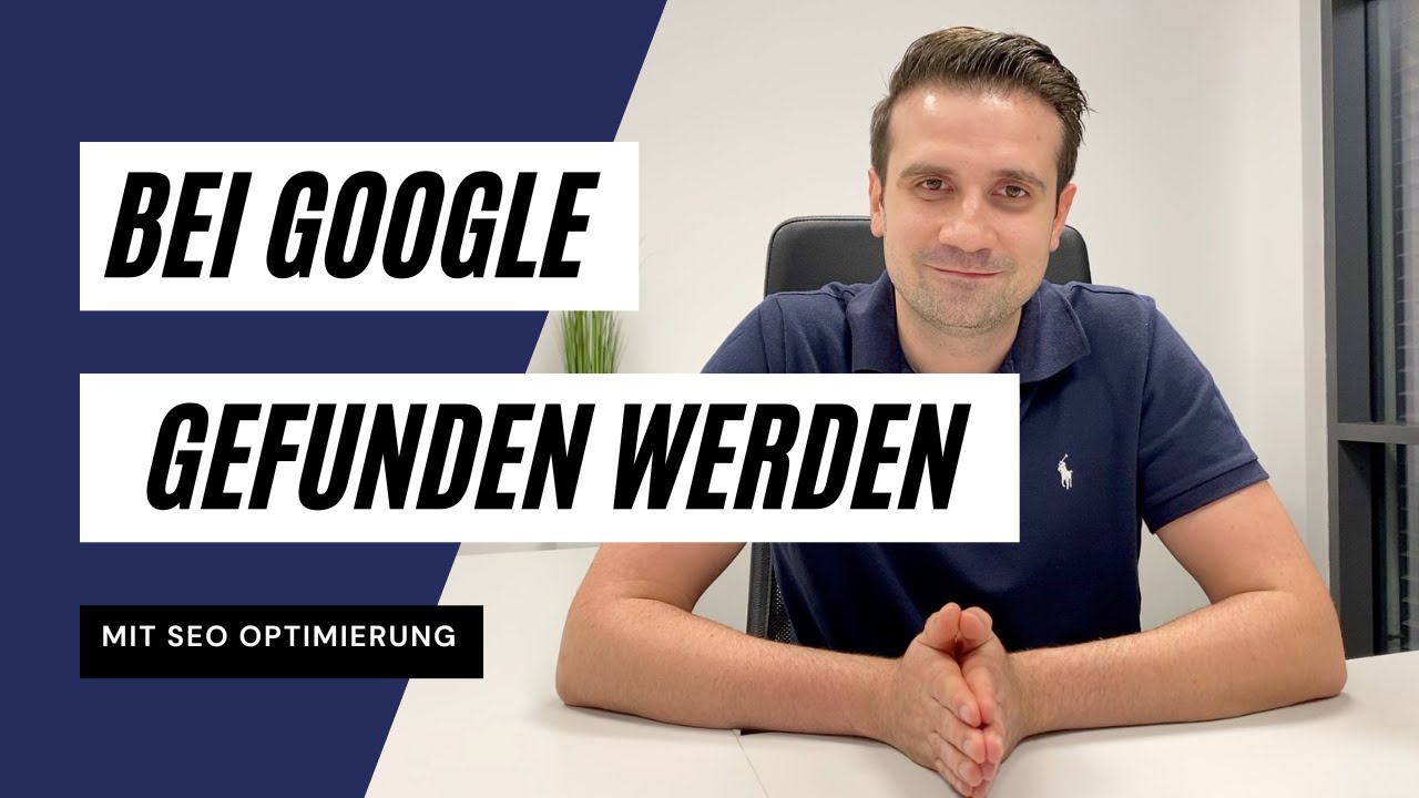 Bei Google gefunden werden (mit SEO Optimierung)