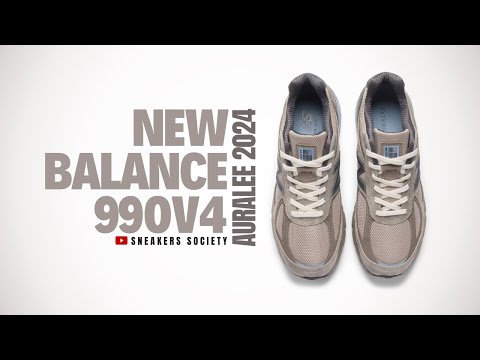 TAUPE 2024 AURALEE x New Balance 990v4 | DETAILED LOOK +