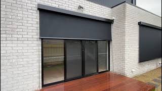 Awnings | Motorised Outdoor Blinds | Exterior Shades | Fixed guided awnings