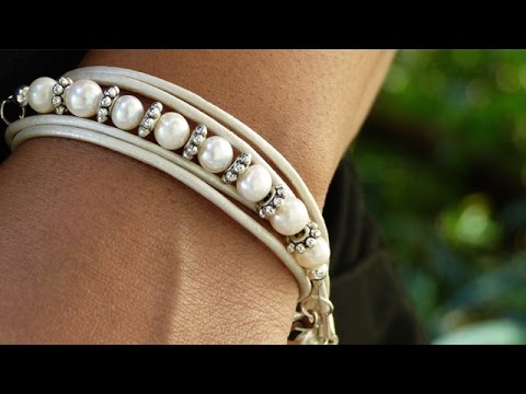How To Make A Leather Wrap Bracelet You How To Make A Leather Wrap Bracelet