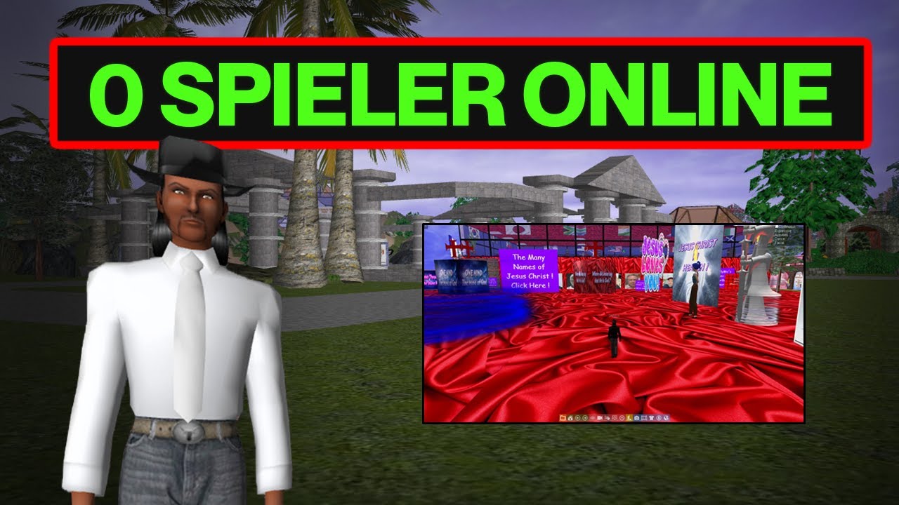 Die vergessene virtuelle Welt – Die seltsamsten Orte in Active Worlds