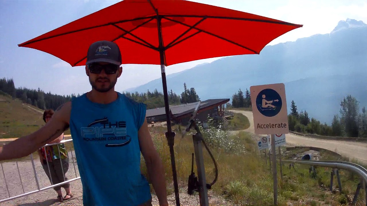 The Pipe Mountain Coaster Revelstoke BC YouTube