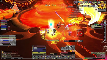 World of Warcraft Ragnaros 10 Man Heroic. Realm First! -- Lag Shack [Rogue PoV]