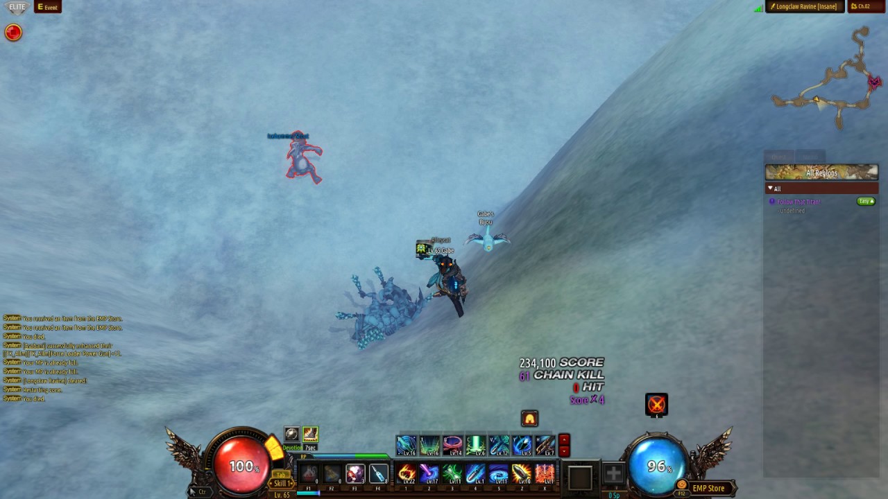 [Kritika] CBT - Danger Zone Challenge 821,400