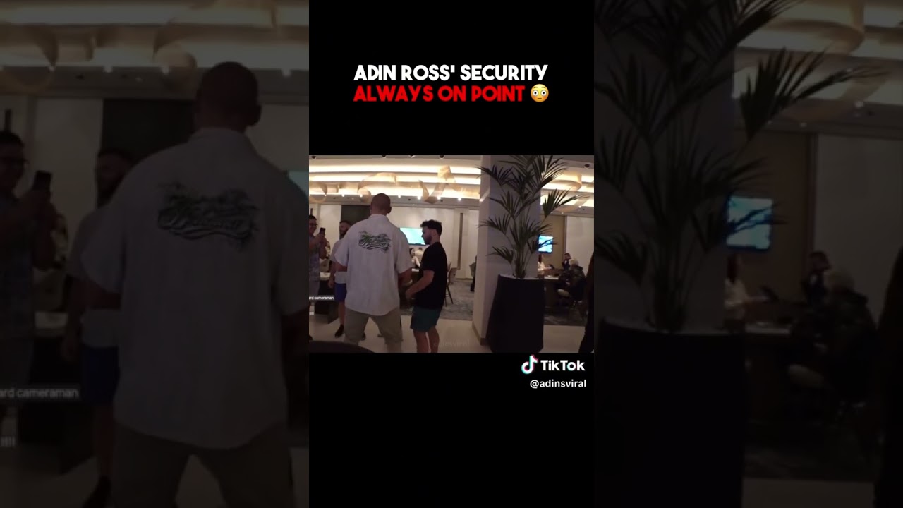 Adin’s Security Is ON TIMING At All Times😳 