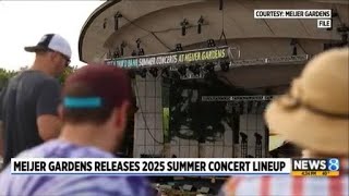 Meijer Gardens releases 2025 summer concert lineup