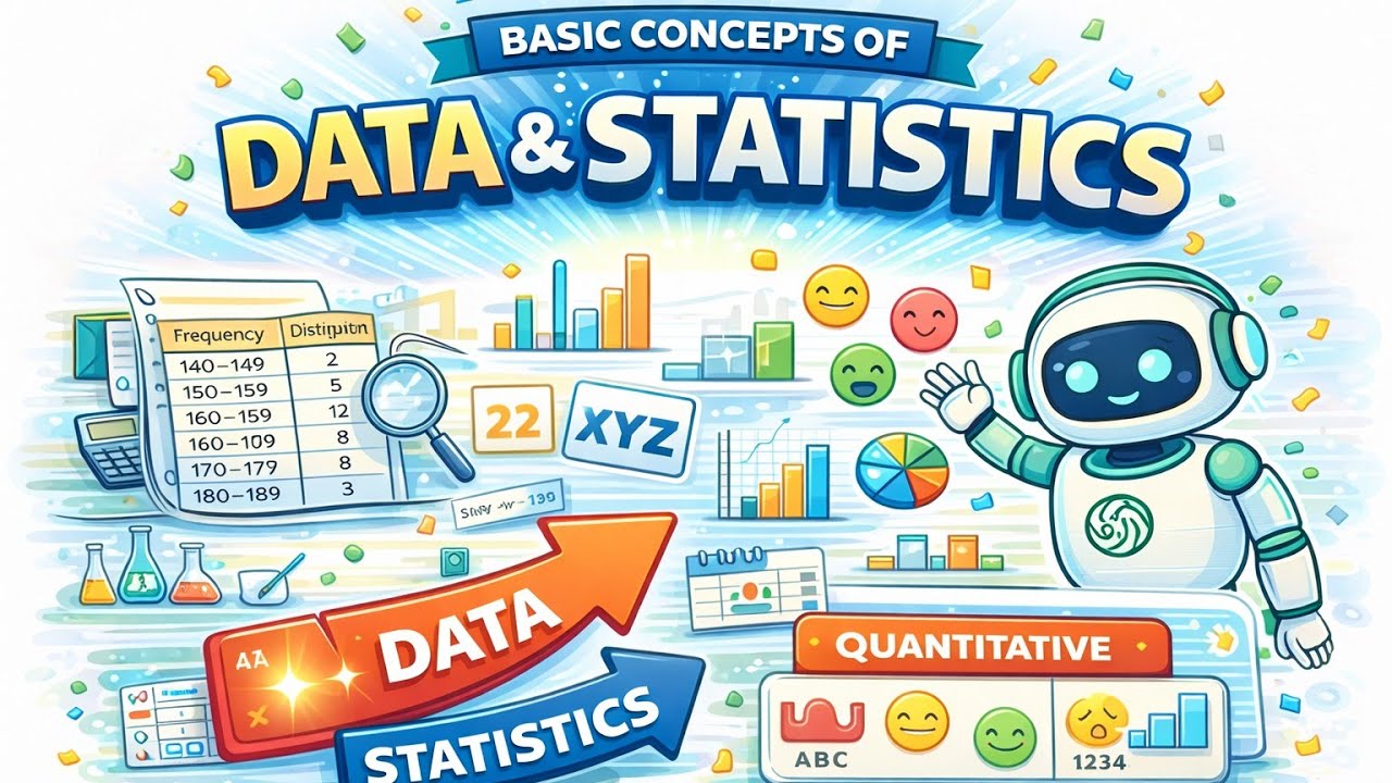 Basic Concepts of Data & Statistics in Hindi | Biostatistics for Pharmacy & Medical Students Easy 