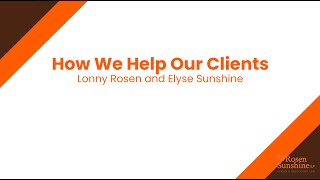 How We Help Our Clients