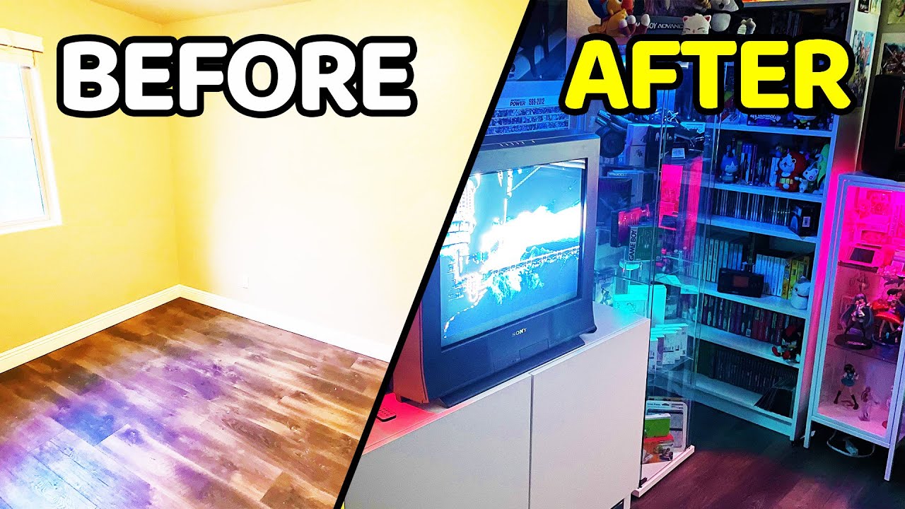 We built our DREAM RETRO game room! 🤯 - YouTube