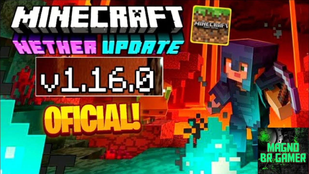 MINECRAFT FREE LATEST VERSION 1.16 :0 (MCPE;Android) - YouTube
