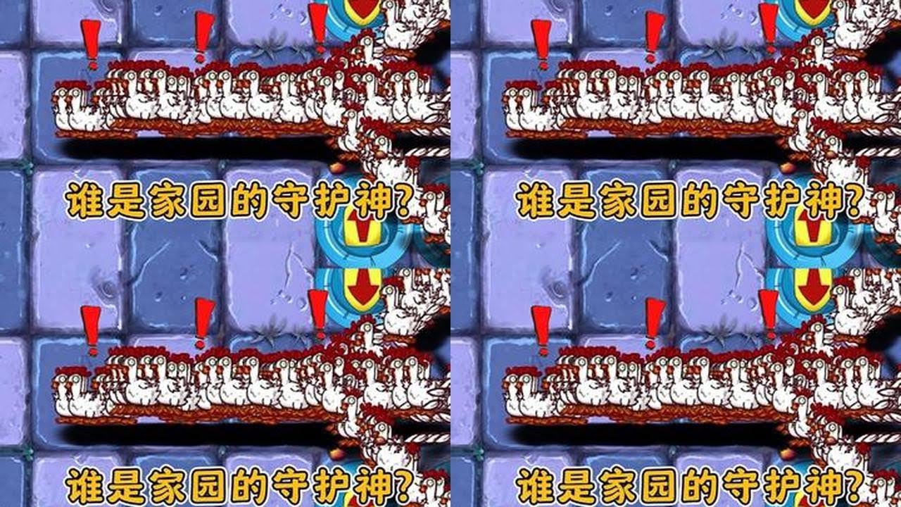 当炸出300只僵尸鸡，哪种防御植物，谁将成为家园的守护神？ #植物大战僵尸2 #植物大战僵尸