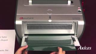 Akiles AlphaCoil-E Electric Coil Binding System