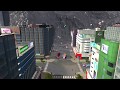 【Cities: Skylines】 Traffic vs. A huge wave like a tsunami