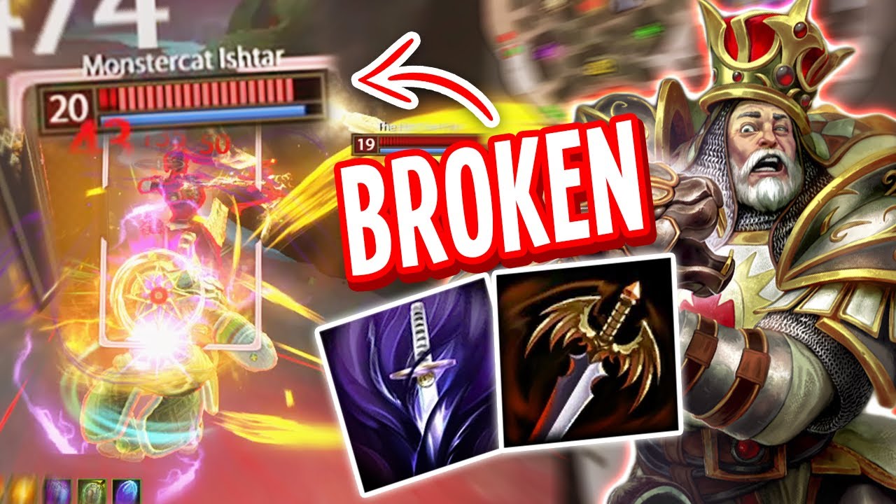 Tyr IS CRAZY STRONG NOW After They Buffed him in SMITE...