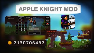 Apple Knight MOD (Unlimited Gold, Apples) – Retro Action Platformer with Tight Controls 🍎 screenshot 1