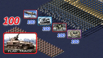 Flak Track Anti-Air Capabilities - Red Alert 2