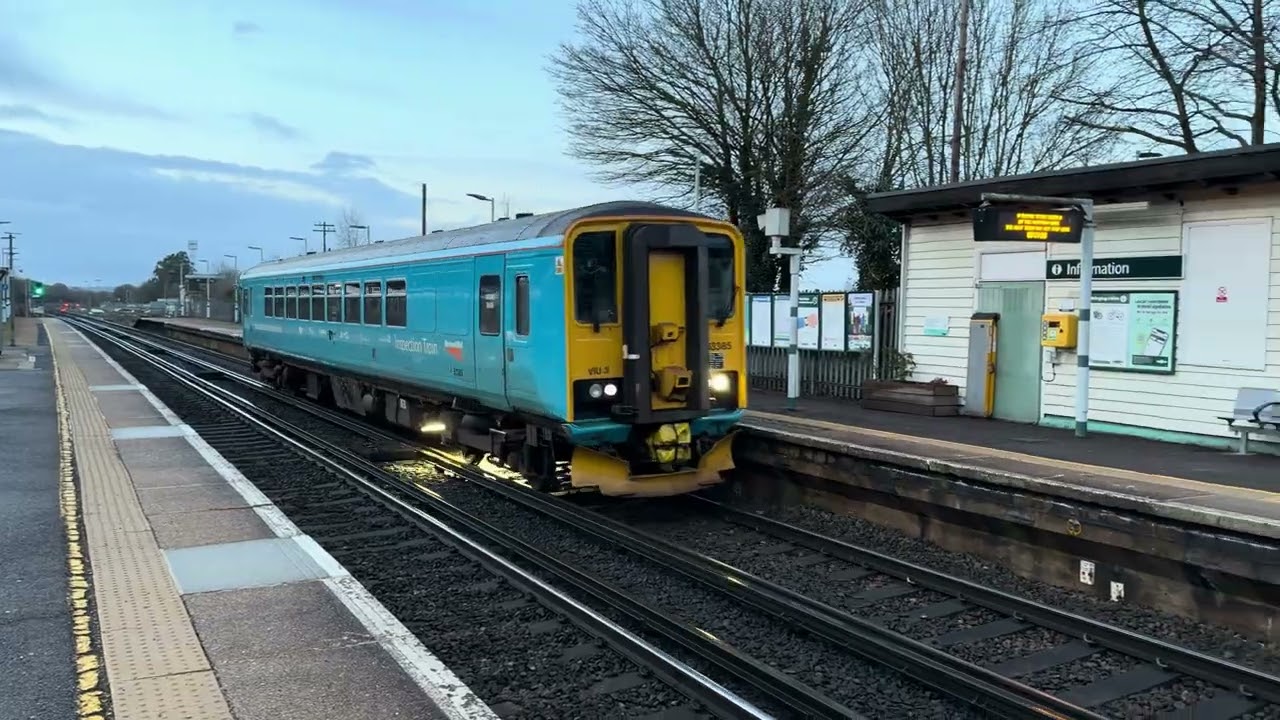 153385 2Q10 Barnham Up Sidings to Tattenham Corner C.H.S. @ Salfords (Surrey) 16th February 2026