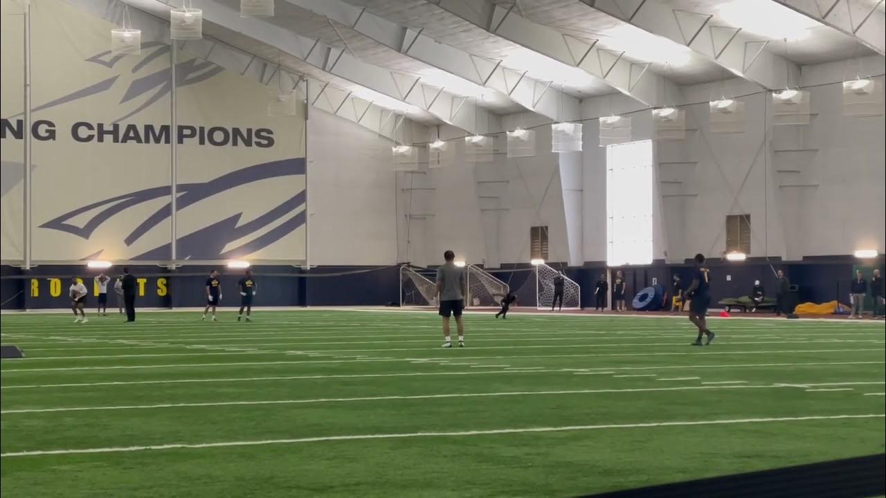 Toledo ProDay 2022 Wide Receiver Drills YouTube