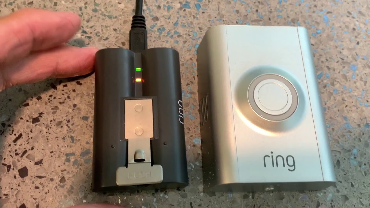 How to remove, charge and insert your Ring doorbell