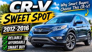 Why Smart Buyers Choose the 2012 2016 Honda CR V