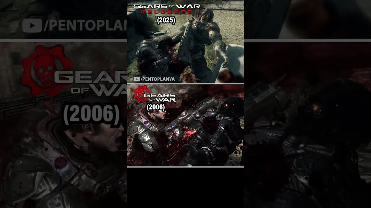 Chainsaw Comparison | Gears of War Reloaded vs Original
