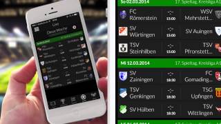 RTsports Live-Ticker App
